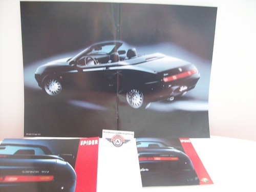 Prospekte alfa romeo spider - prospekte,