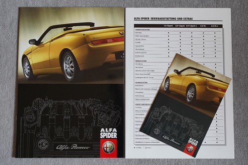 Alfa romeo spider prospekt - alfa,